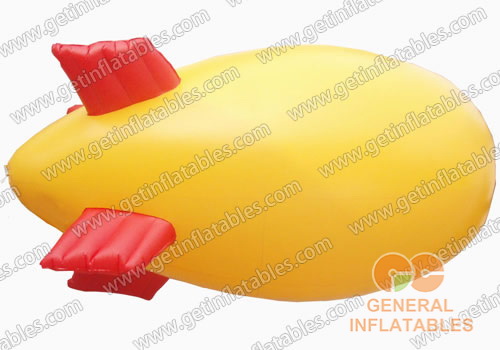 Yellow Inflatable Blimp 