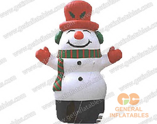 33ftH Inflatable Snowman