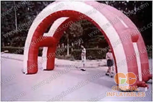 Inflatable Arch in double bridge