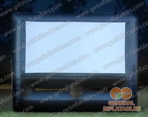 GA-021 Inflatable Screen in Black
