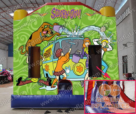 GB-269 Scooby doo bounce combo with slide 