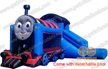 Thomas train combo with detachable pool 