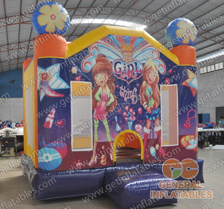 GB-278 Girl's thing bounce house  