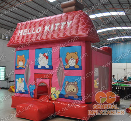 GB-283 Hello Kitty bounce house
