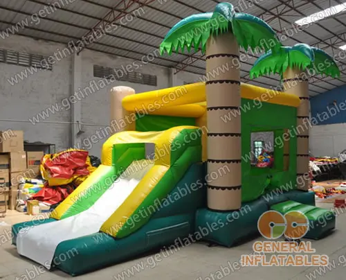 Inflatable jungle combos