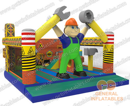 GB-310 Engineer bounce house