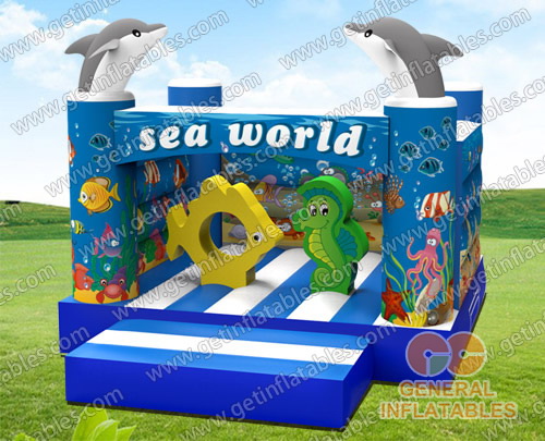 GB-361 Sea world bounce house