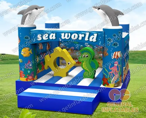 Sea world bounce house