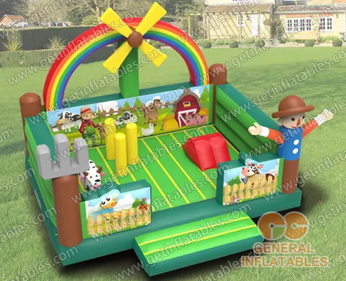 Farm bouncy castle