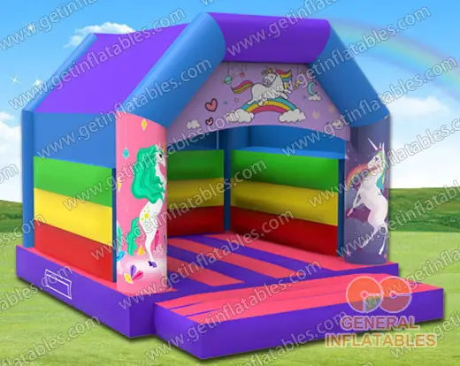 Unicorn bounce house