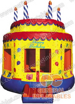 Birthday cake bouncer