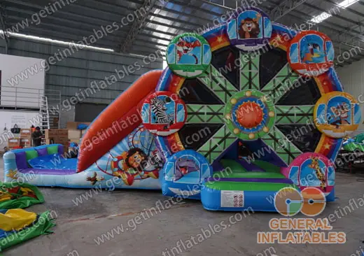 Circus inflatable combo