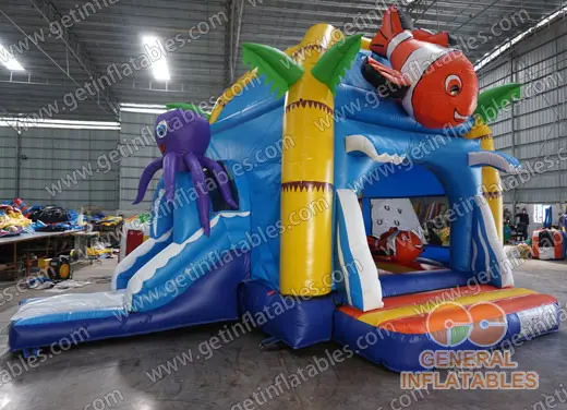 Ocean inflatable combo