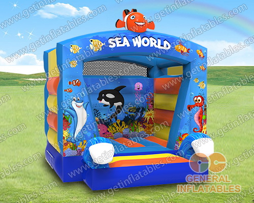 GB-441 Sea world bounce house