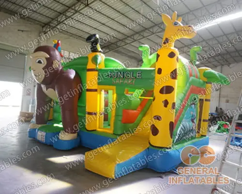 GB-449 Jungle safari bounce house