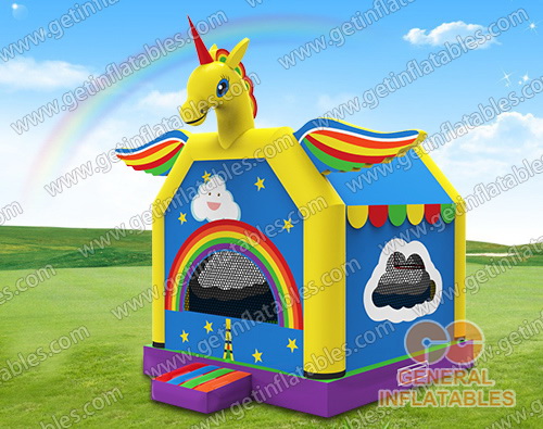 GB-455 Unicorn bounce house