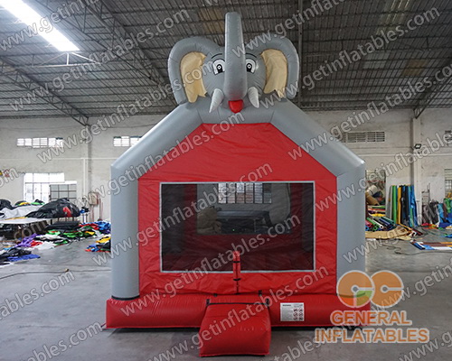 Elephant bounce house