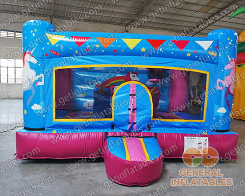 GB-467 Indoor unicorn bounce house 