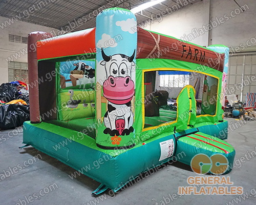 GB-468 Indoor farm bounce house 