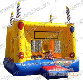 Birthday cake bouncer