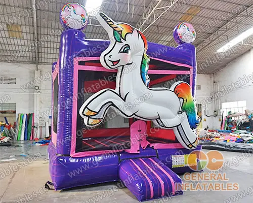 Unicorn bounce house