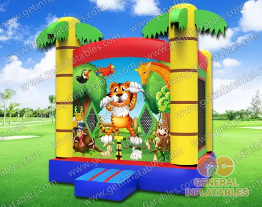 Safari bounce house