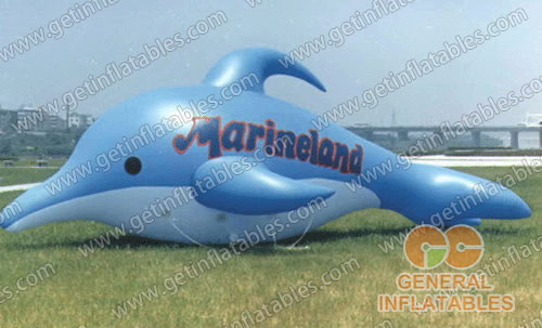 GBA-002 Marineland&rsquo;s Inflatable Dolphin Balloon