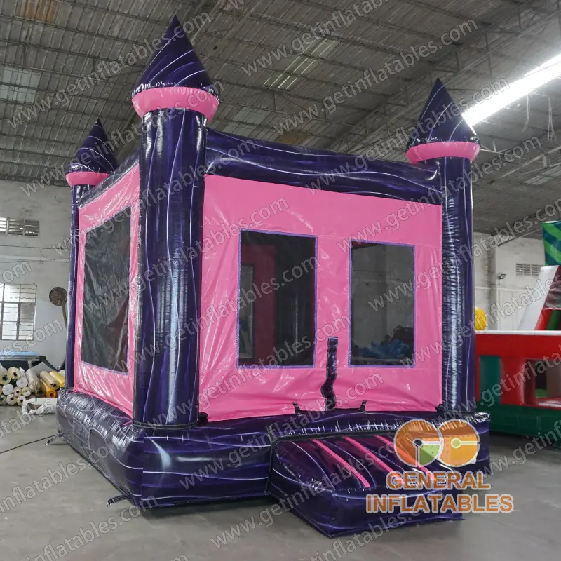  Purple marble bounce house