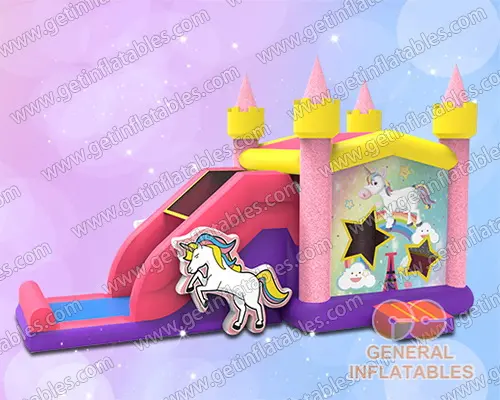 GC-161 Sparkle unicorn bouncy castle