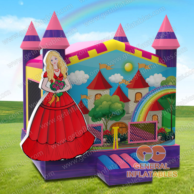 GC-187 Princess bounce house