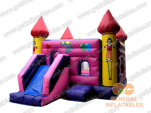 GC-54 Happy Acrobatics Inflatable Castle Combo