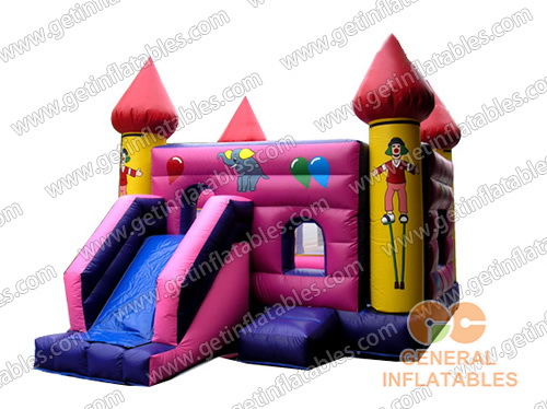 GC-054 Happy Acrobatics Inflatable Castle Combo