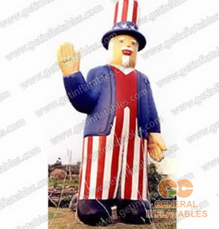 Uncle Sam Inflatable Cartoon