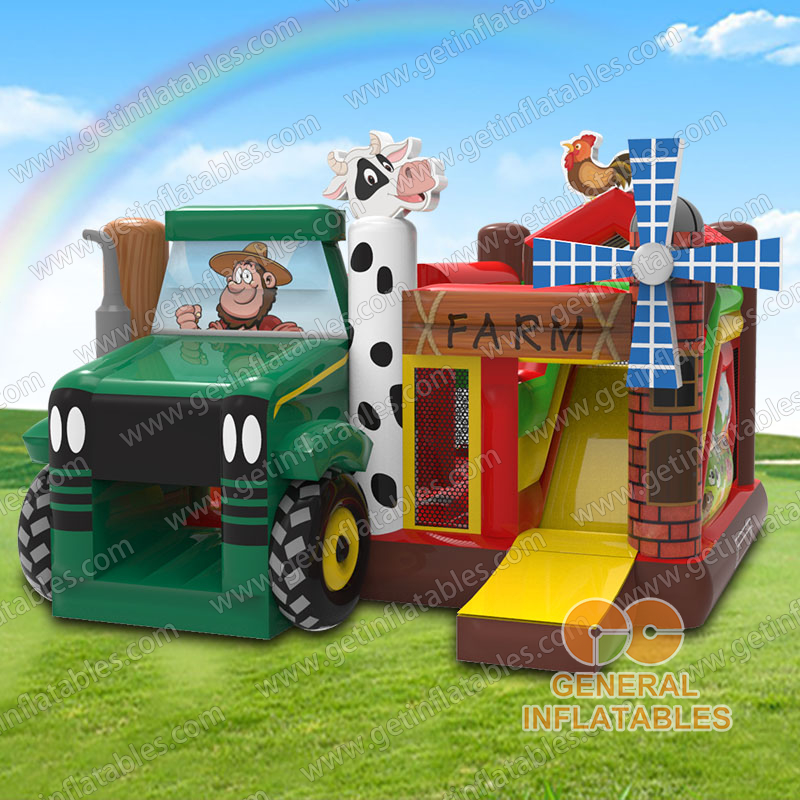 GCO-040 Farm inflatable combo 