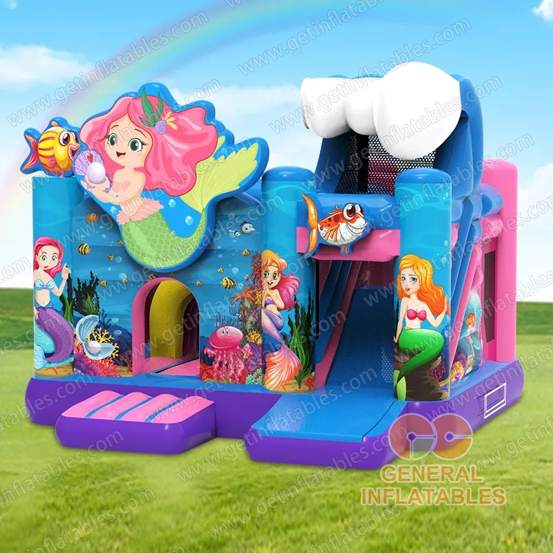 Mermaid inflatable combo 
