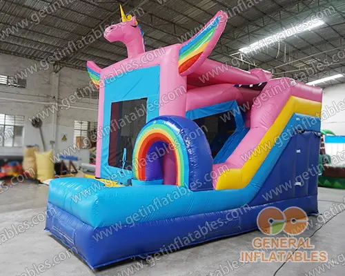 Unicorn inflatable combo