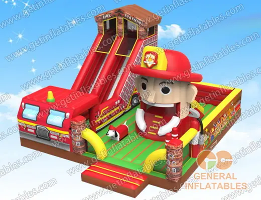 Firestation playground with moving mouth