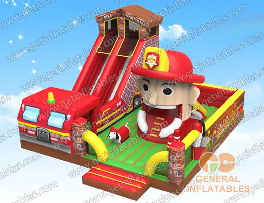 GF-128 Firestation playground with moving mouth