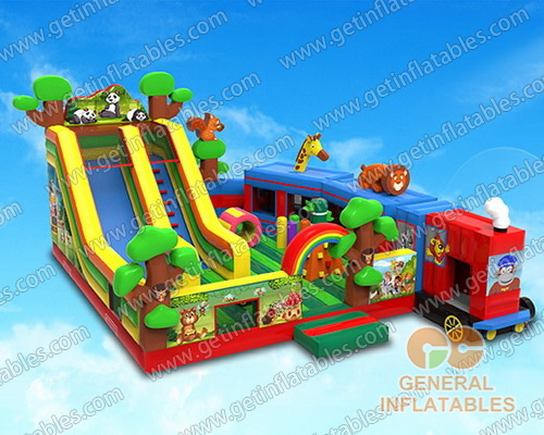 GF-155 Rainforest train playpark