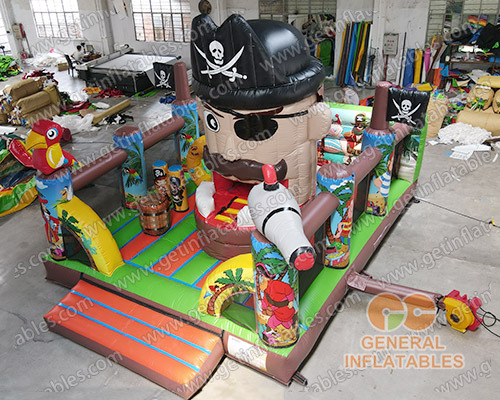 GF-176 Pirate funland with moving mouth