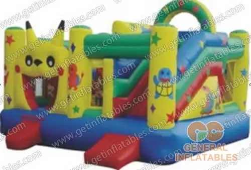 Pikachu Inflatable Funland