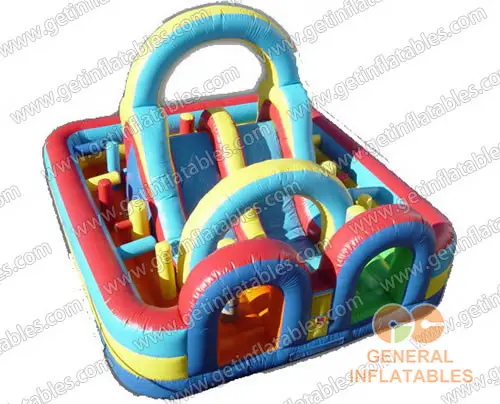 Inflatable Rainbow Funland