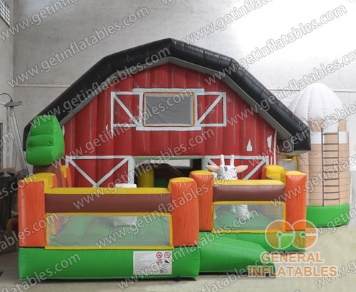 GF-058 inflatable farm funland GF-58
