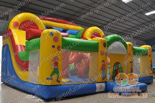Inflatable funland