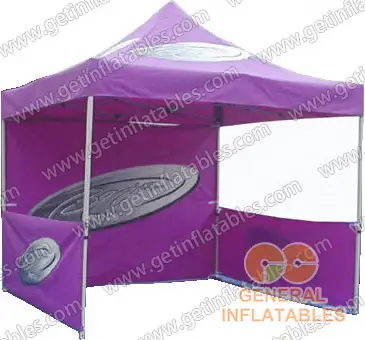 Single Booth Folder in Purple