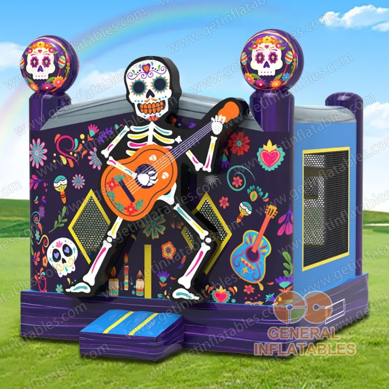 Dia de los muertos bounce house 