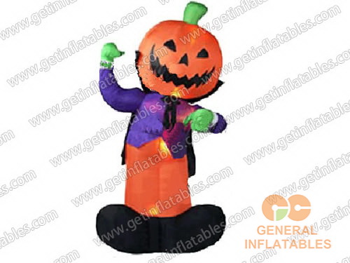 Pumpkin Vampire Halloween Inflatables