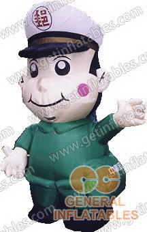 GM-011 Post Man Inflatable Moving Cartoon 