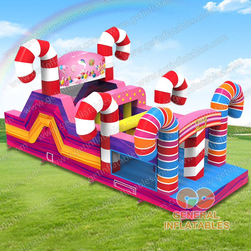 GO-100 Candy obstacle course