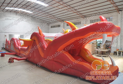 Fire dragon obstacles